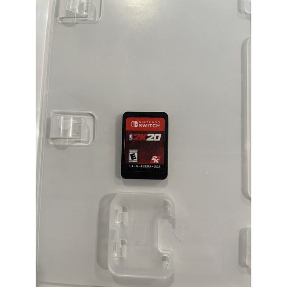 NBA 2K20 - Nintendo Switch Game Great Condition Basketball 2020 Tested and Works - Picture 3 of 4